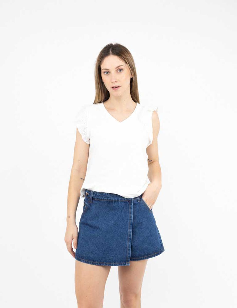 Polera Manga Corta Mujer Zibel