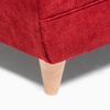 Sofá Barra Design Gracia 3 Cuerpos Rojo