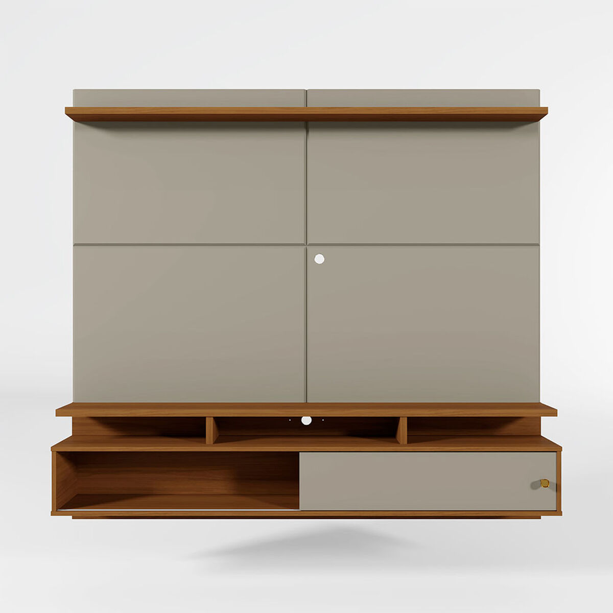 Panel TV Vekkahome Morretes 70" Pulgadas Gris