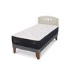 Cama Europea CIC 1,5 Plazas Premium + Respaldo Gales Alpino