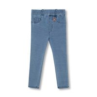 Calza Casual Niña Osito denim