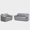 Juego de Living Cabsur Genova 5 Cuerpos Gris