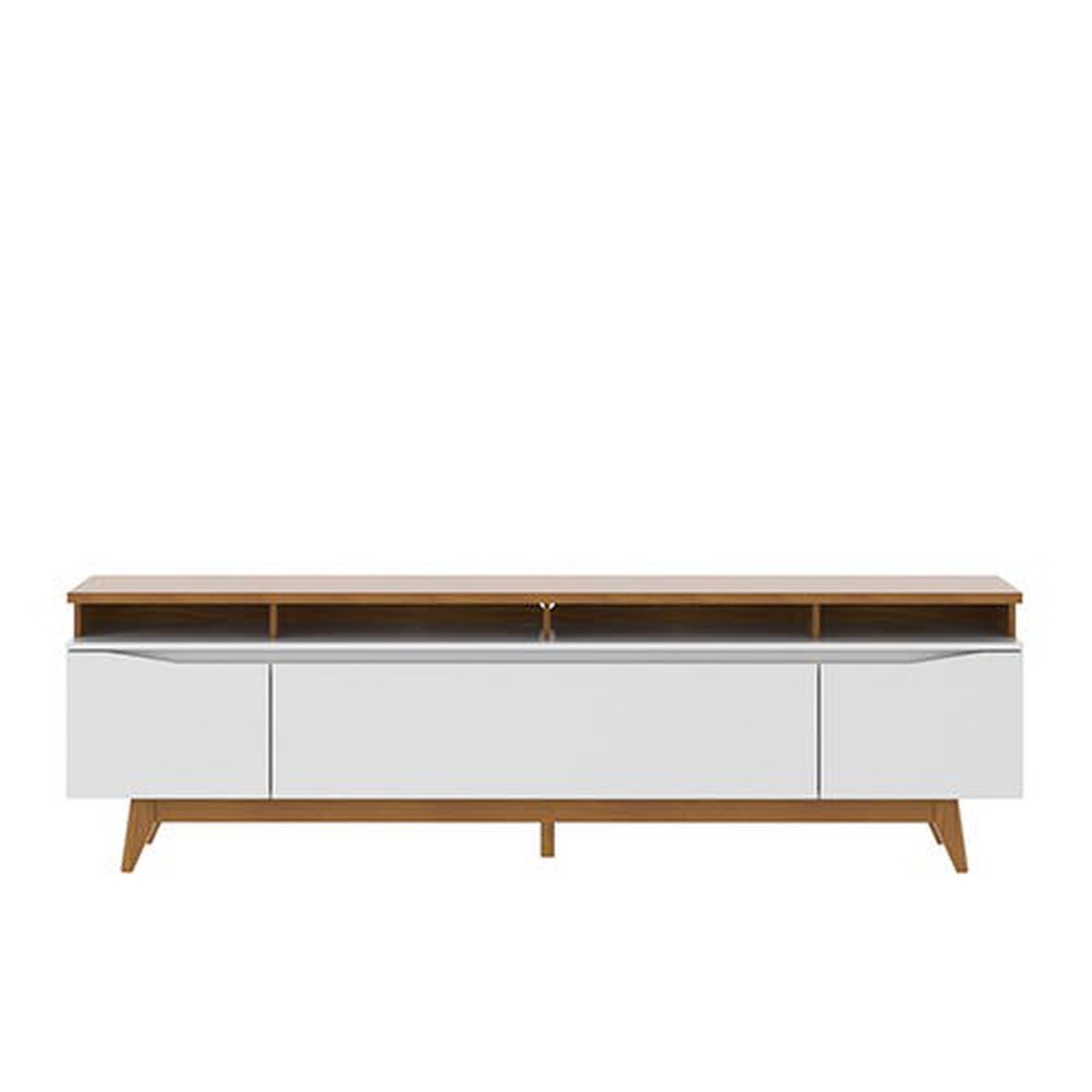 Rack TV Decocasa Flyn Stilo Hasta 75" Off White