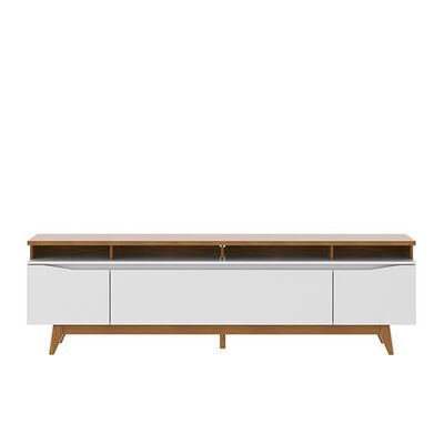 Rack TV Decocasa Flyn Stilo Hasta 75" Off White