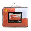 Quilt Liso Mashini 2 Plazas Naranjo