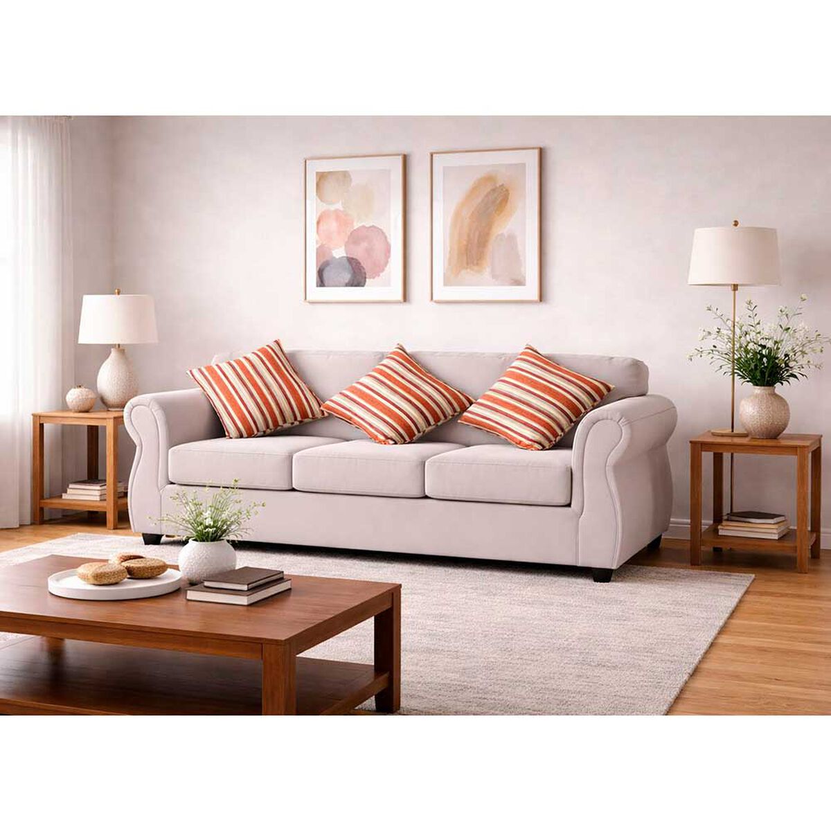 Sof&aacute; Kea Molise Niza 3 Cuerpos Crudo