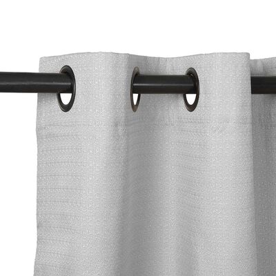 Imagen 2 del producto Set de Cortinas Blackout Mashini Regata Argolla 220 x 140 cm Gris