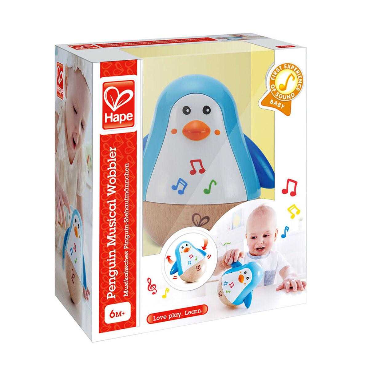 Penguin Musical Wobbler Hape