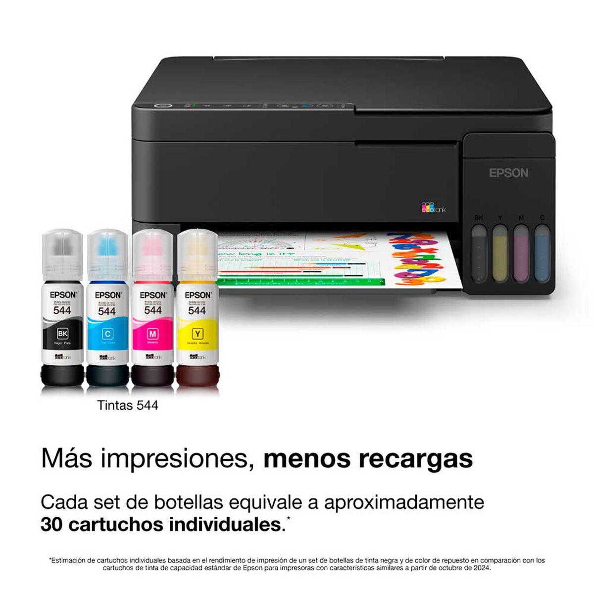 Multifuncional  Epson Ecotank L3350