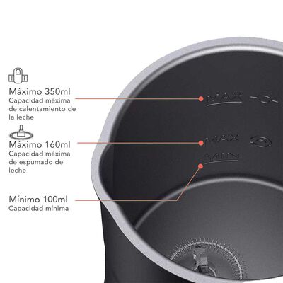 Imagen 2 del producto Espumador de Leche 4 en 1 Simplit Negro