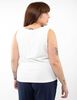 Polera Básica Sin Mangas Mujer Extralindas
