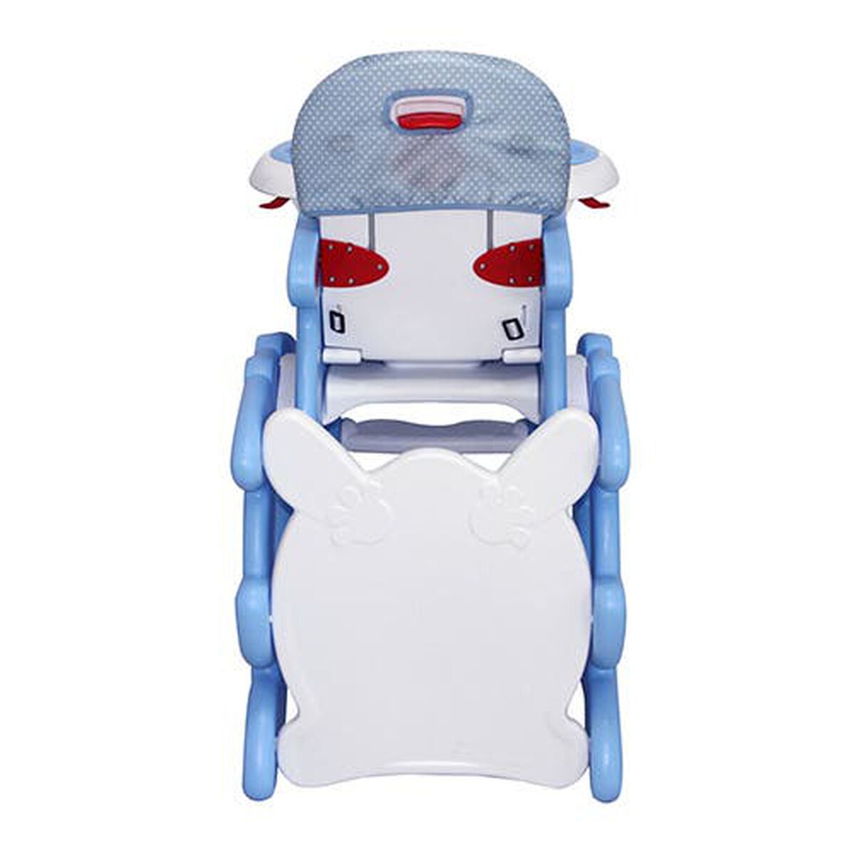 Silla de Comer 2 en 1 Bebeglo RS-7021-1 Celeste