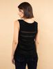 Sweater Crochet Sin Mangas Mujer Zibel