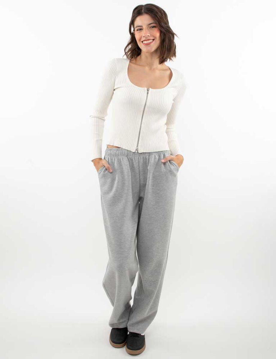 Pantalón Cintura Elasticada Mujer Zibel