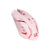 Mouse Gamer Urbano USB RGB Rosado