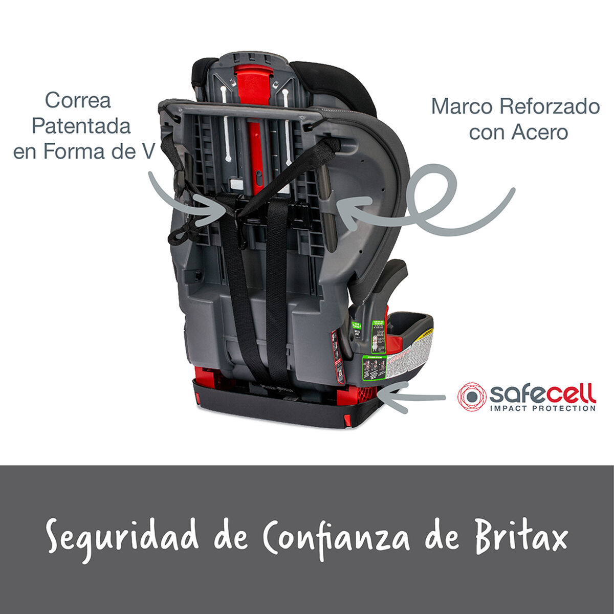 Silla Auto Butaca Grow With You Mod Black Britax