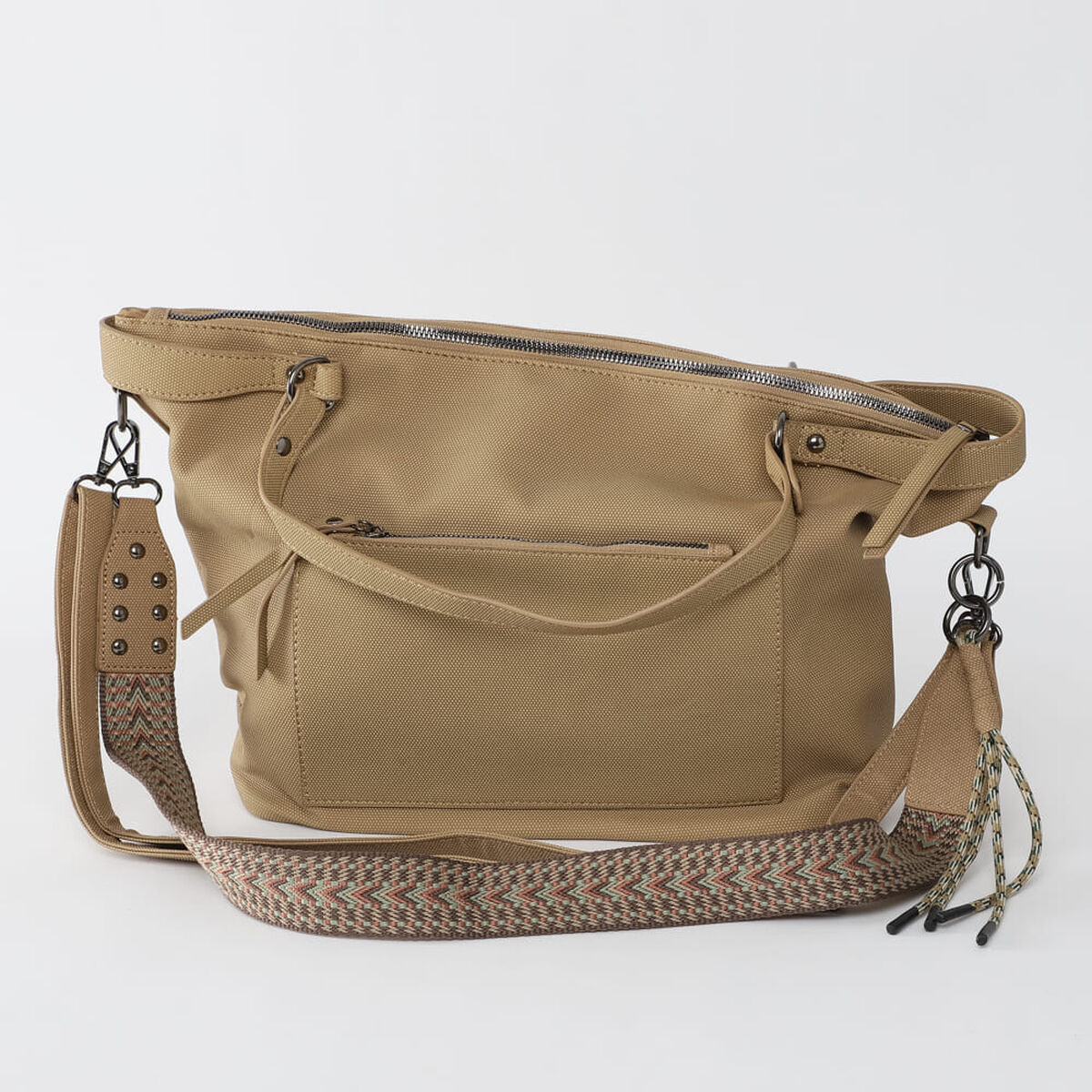Cartera Ecocuero Camel Alma