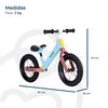 Bicicleta Balance Bike 7012 Celest Bebesit