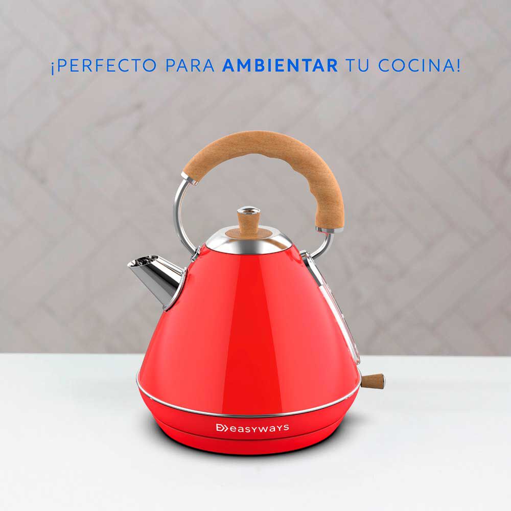 EasyWays Design 1.7 L Rojo, foto 3