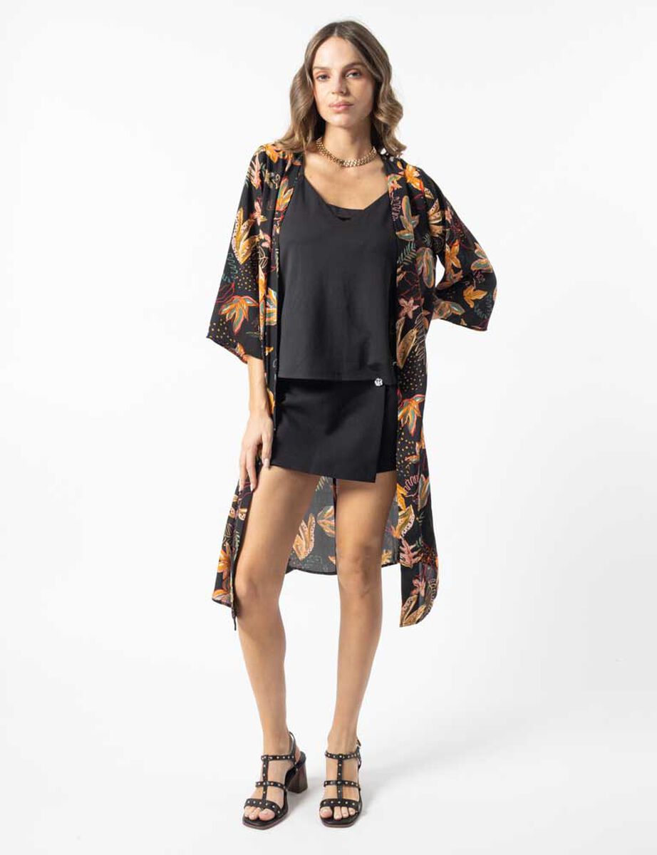 Kimono Estampado Mujer Soviet