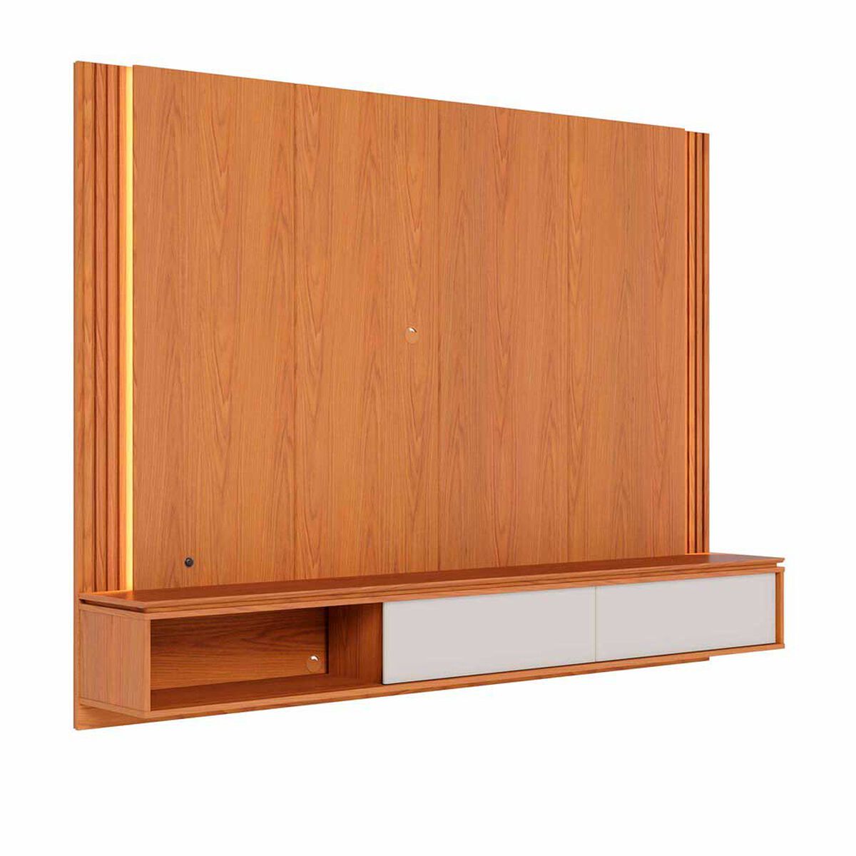 Panel TV Altavision Loa Blanco y Café