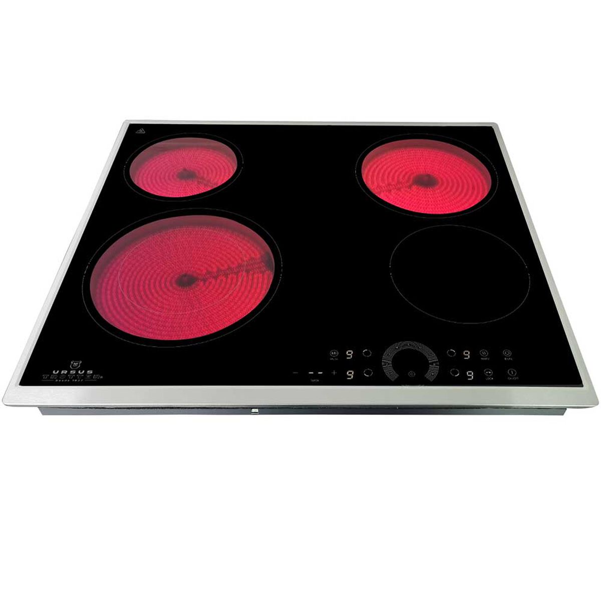 Encimera Vitrocerámica Ursus Trotter UT-VCT 4P INOX 4 Quemadores