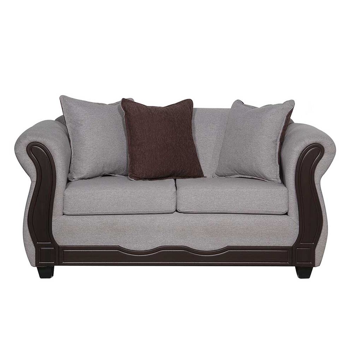 Sof&aacute; Black Factory Barcelona 2 Cuerpos Crema