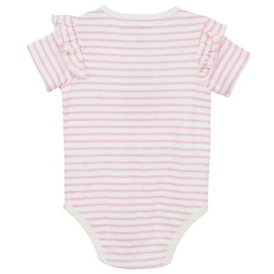 Imagen 2 del producto Pack 2 Body Manga Corta Beba Chess Baby Crudo, Rosado