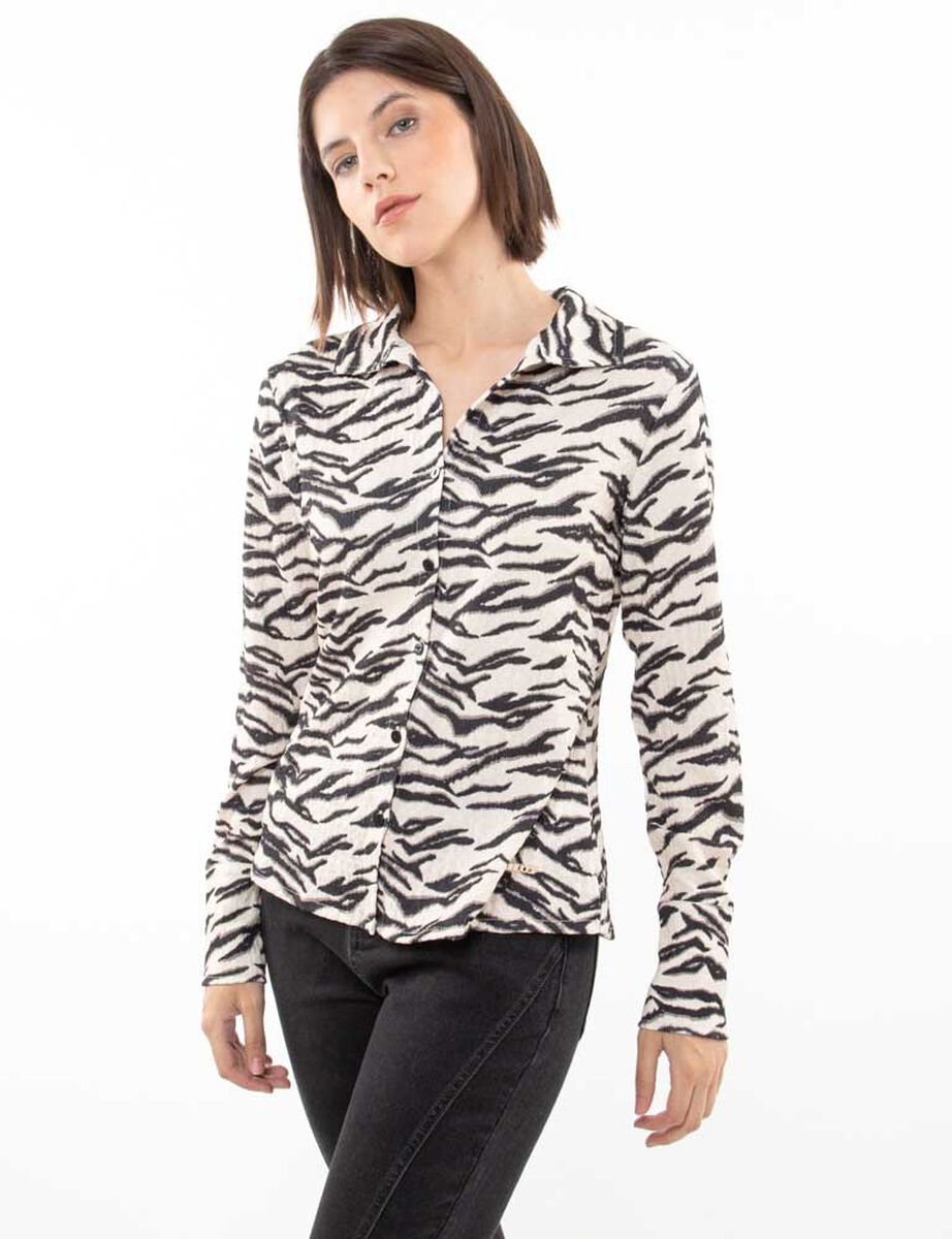 Blusa Manga Larga Mujer Fiorucci
