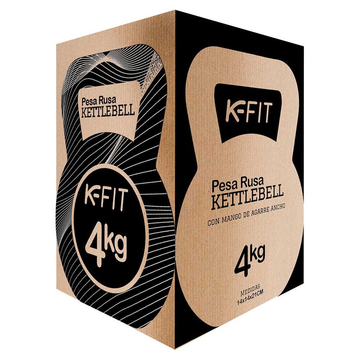 Pesa Rusa Kettlebell 4kg K-fit