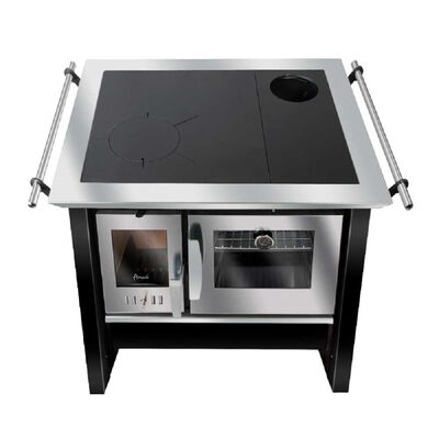 Imagen 2 del producto Cocina a Leña Amesti Allegra Negra