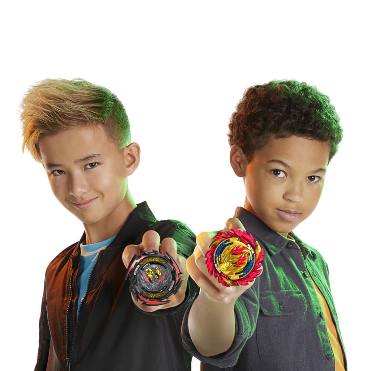 Estadio Beyblade Burst Quad Drive Naranjo