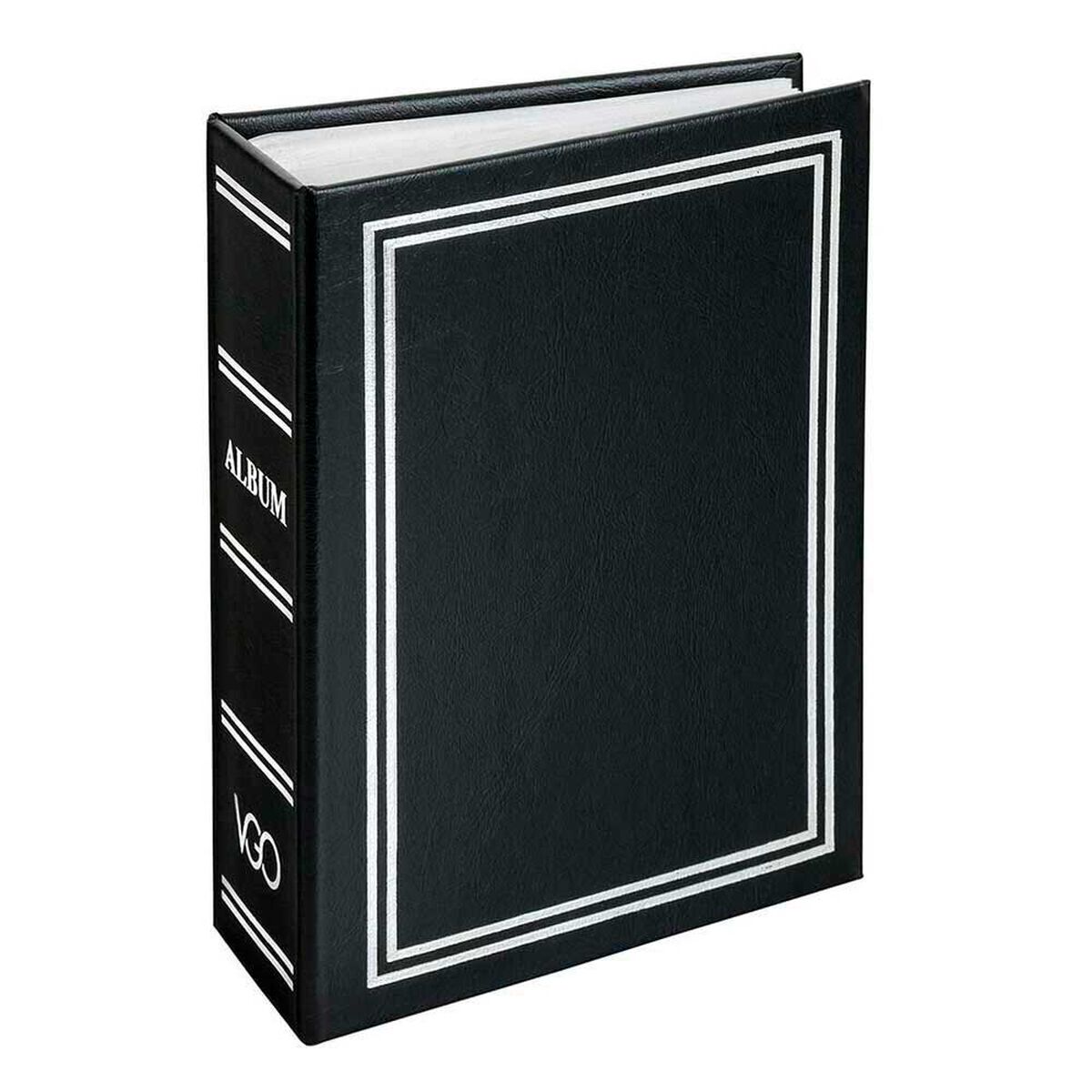 &Aacute;lbum para Fotos Cart&oacute;n Vgo Cl&aacute;sico Liso 100 Fotos Negro