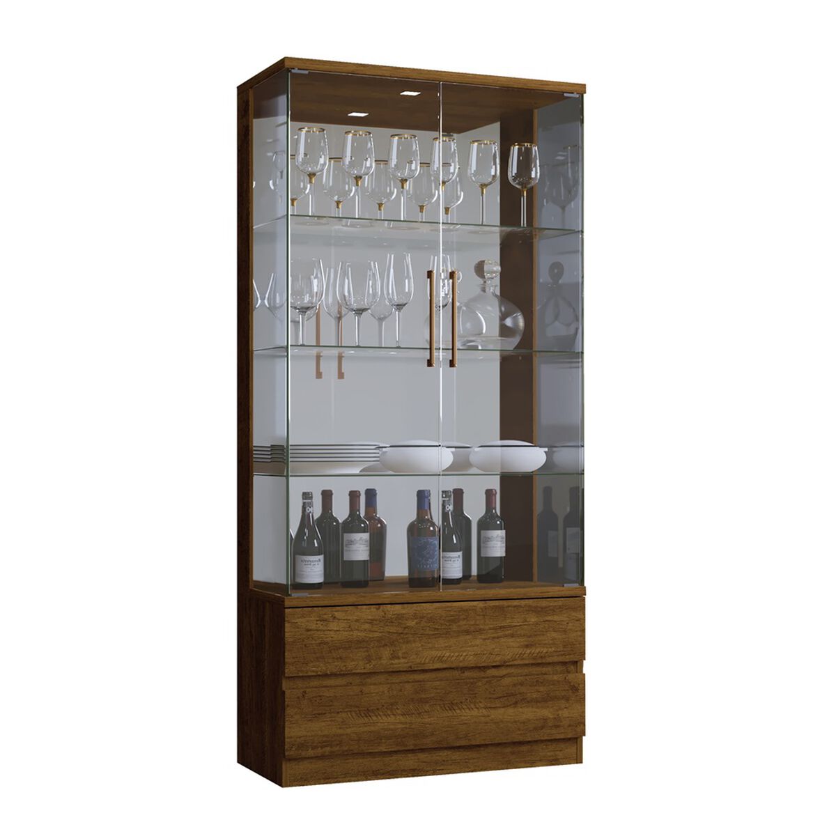 Vitrina Di Poretti Diamante Café Claro