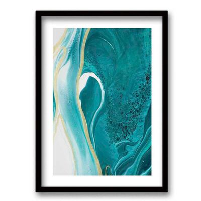 Cuadro Decorativo Retela Calipso Gold 50 x 35 cm