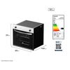 Horno Empotrado Mademsa M SPAZIO110 A 66 lts.