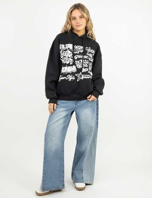 Imagen 2 del producto Polerón Mujer Icono Negro