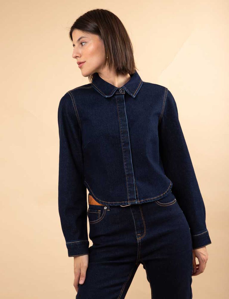 Chaqueta Denim Mujer Zibel