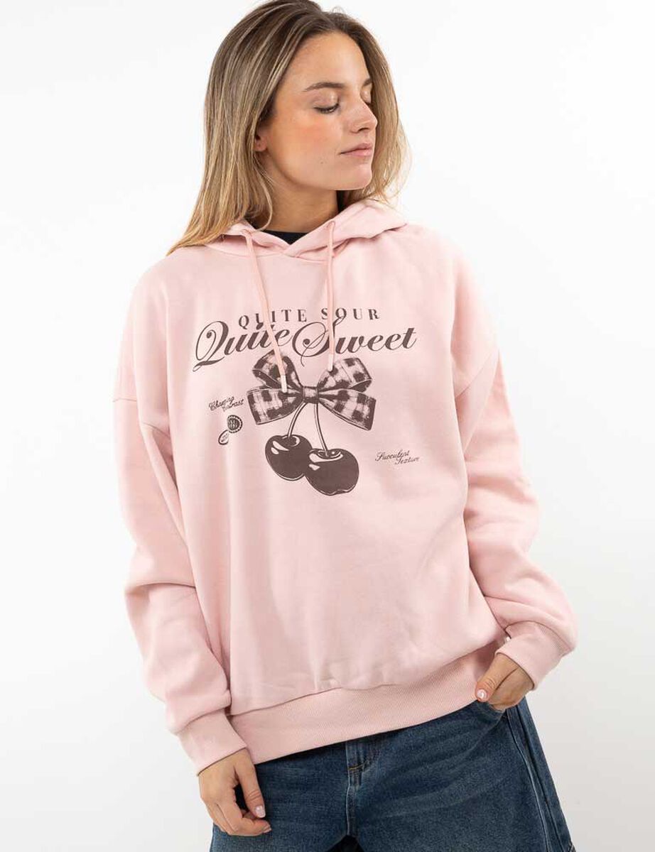 Polerón Con Estampado Mujer Icono