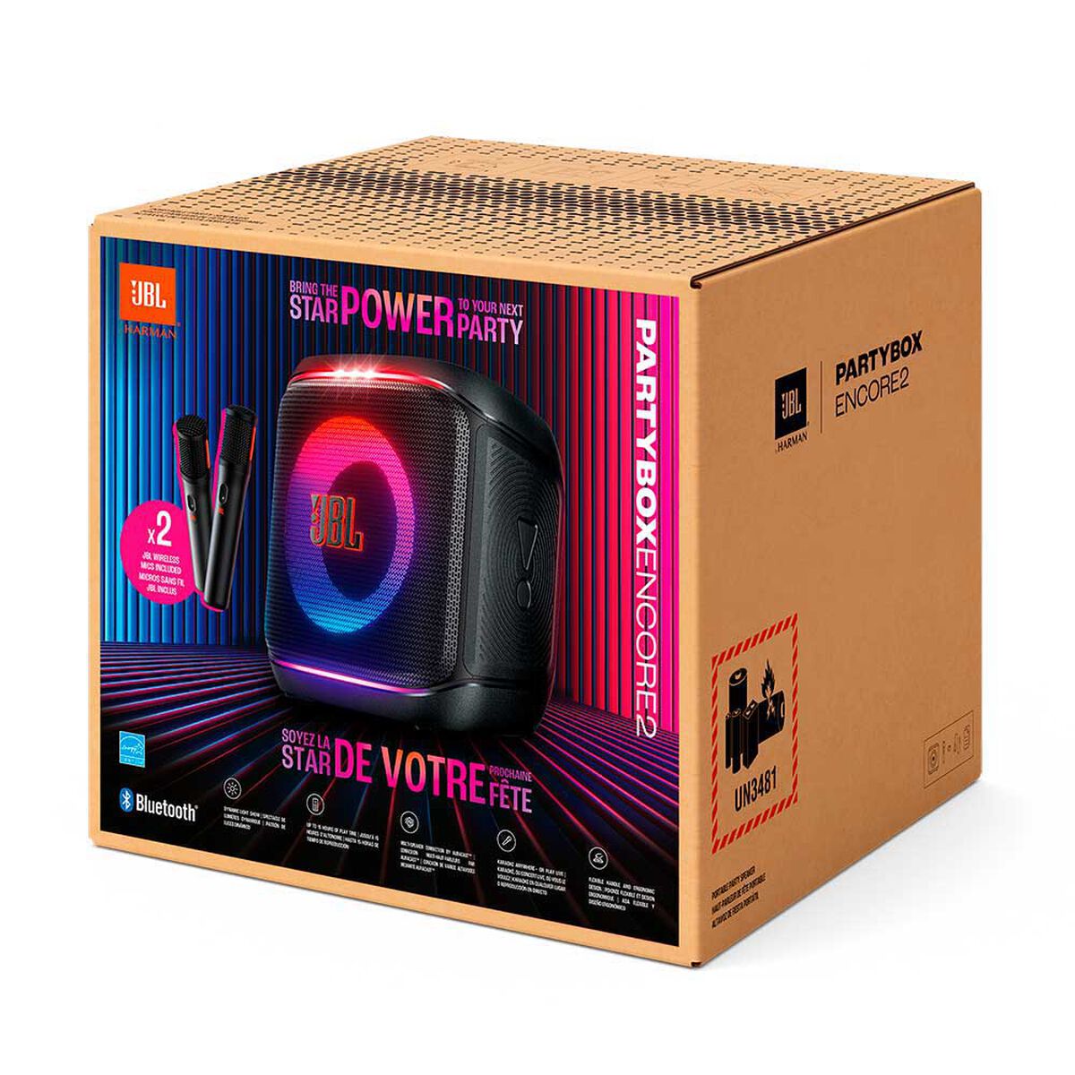 Minicomponente JBL PartyBox Encore 2