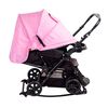 Coche Paseo Bebe Cuna Balancin SX Rosado Bebesit