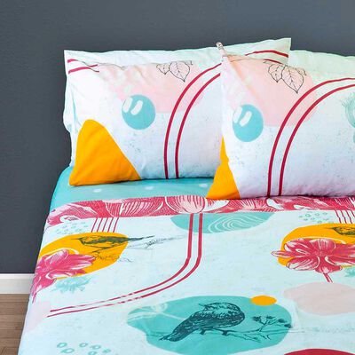 Juego de Sábanas Doral 200 Hilos King Doral Blue Diseño 2