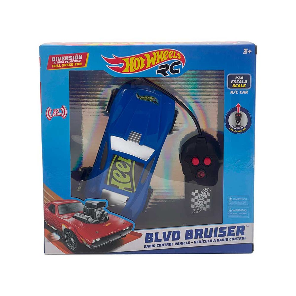 Vehiculo Fricción con Sonido Hot Wheels