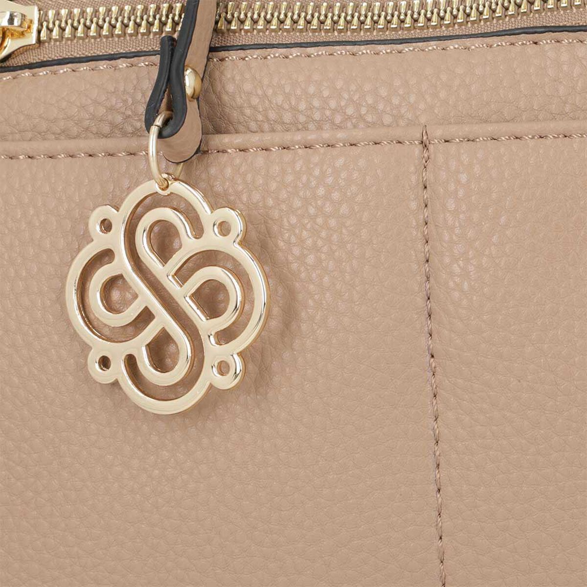 Cartera Malaga Mujer Beige Secret