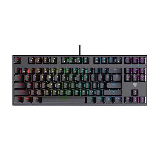 Teclado Gamer Targa Jupiter 250 RGB Mecánico Negro