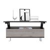 Mesa de Centro TuHome 5G-2 Ceniza/Wengue