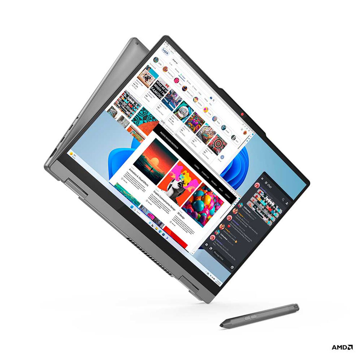 Notebook Lenovo Ideapad 5 FLEX AMD Ryzen 7 8845HS 16GB 512GB SSD 14" + Pen + IA
