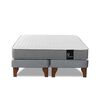 Cama Europea Latam Home Base Dividida 2 Plazas Zen Best Gris