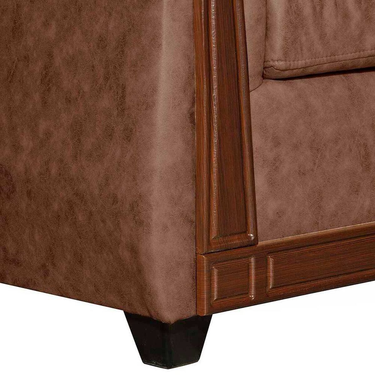 Sof&aacute; Black Factory Bristol 3 Cuerpos Caf&eacute;