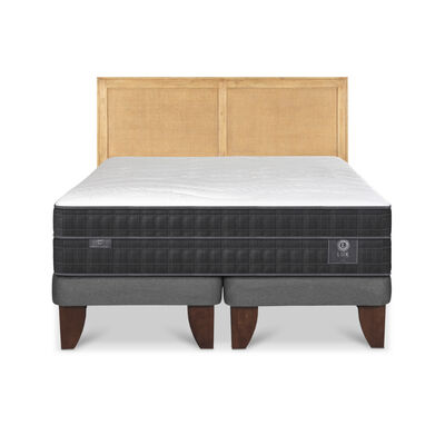 Imagen 1 del producto Cama Europea CIC King Lux + 1 Respaldo Sava